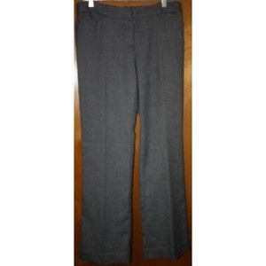 Worthington Modern Fit Dress Pants Womens Size 8 Black White Polka Dot Flare Leg